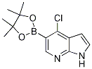 4-Chloro-5-(4,4,5,5-tetramethyl-1,3,2-dioxaborolan-2-yl)-1h-pyrrolo[2,3-b]pyridine Structure,1072145-24-4Structure