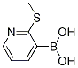 Boronic acid, B-[2-(methylthio)-3-pyridinyl]- Structure,1072944-21-8Structure
