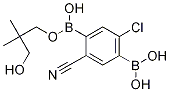 4-Chlorobenzonitrile-2,5-diboronic acid neopentyl glycol ester Structure,1072944-28-5Structure