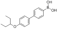 4-[4-(3-戊基氧基)苯基]苯硼酸结构式_1072944-31-0结构式