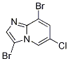 3,8-二溴-6-氯咪唑并[1,2-a]吡啶结构式_1072944-57-0结构式
