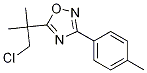 5-(1-氯-2-甲基丙烷-2-基)-3-对甲苯-1,2,4-噁二唑结构式_1072944-73-0结构式