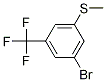 3-Bromo-5-trifluoromethylthioanisole Structure,1072944-92-3Structure