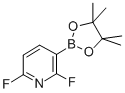 Pyridine, 2,6-difluoro-3-(4,4,5,5-tetramethyl-1,3,2-dioxaborolan-2-yl)- Structure,1072945-00-6Structure