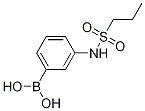 3-(丙基磺酰胺)苯硼酸结构式_1072945-64-2结构式