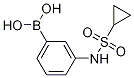 3-(Cyclopropanesulfonamido)phenylboronic acid Structure,1072945-67-5Structure