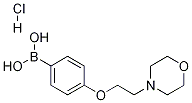 4-(2-Morpholinoethoxy)phenylboronic acid, HCl Structure,1072945-74-4Structure