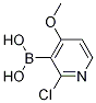Boronic acid, B-(2-chloro-4-methoxy-3-pyridinyl)- Structure,1072946-19-0Structure