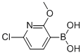 B-(6-氯-2-甲氧基-3-吡啶)硼酸结构式_1072946-50-9结构式