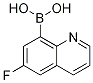 6-氟喹啉-8-硼酸结构式_1072951-44-0结构式