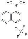8-Trifluoromethoxyquinoline-5-boronic acid Structure,1072951-46-2Structure