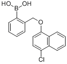 2-[(4-Chloro-1-naphthyloxy)methyl]phenylboronic acid Structure,1072951-65-5Structure