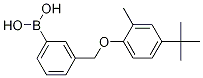 3-[(4-叔丁基-2-甲基苯氧基)甲基]苯硼酸结构式_1072951-66-6结构式