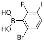 6-Bromo-2-fluoro-3-iodophenylboronic acid Structure,1072951-90-6Structure