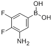 3-氨基-4,5-二氟苯硼酸结构式_1072952-10-3结构式
