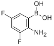 2-氨基-3,5-二氟苯硼酸结构式_1072952-15-8结构式