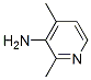 2,4-二甲基-3-氨基吡啶结构式_1073-21-8结构式