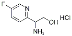 2-氨基-2-(5-氟吡啶-2-基)乙醇盐酸盐结构式_1073149-17-3结构式