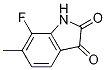7-Fluoro-6-methyl isatin Structure,1073262-83-5Structure
