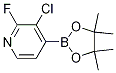 Pyridine, 3-chloro-2-fluoro-4-(4,4,5,5-tetramethyl-1,3,2-dioxaborolan-2-yl)- Structure,1073353-71-5Structure