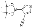 3-Cyanothiophene-4-boronic acid pinacol ester Structure,1073354-61-6Structure
