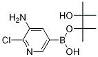3-Amino-2-chloropyridine-5-boronic acid, pinacol ester Structure,1073354-96-7Structure