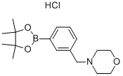 3-(4-Morpholinomethyl)phenylboronic acid pinacol ester, HCl Structure,1073371-76-2Structure