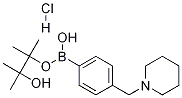 1-(4-(4,4,5,5-Tetramethyl-1,3,2-dioxaborolan-2-yl)benzyl)piperidine hydrochloride Structure,1073372-05-0Structure