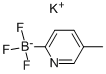 5-甲基吡啶-2-三氟硼酸钾结构式_1073468-31-1结构式
