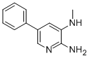 2-氨基-3-甲基氨基-5-苯基吡啶结构式_107351-81-5结构式
