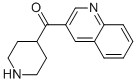 哌啶-4-基-喹啉-3-基-甲酮结构式_1073944-16-7结构式