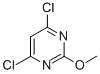 2-Methoxy-4,6-dichloropyrimidine Structure,1074-40-4Structure