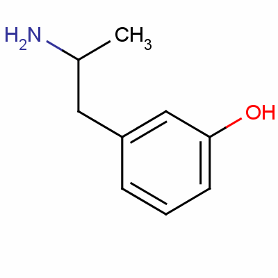 3-(2-氨丙基)苯酚结构式_1075-61-2结构式