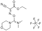 (2-肟基-氰基乙酸乙酯)-N,N-二甲基-吗啉基脲六氟磷酸酯结构式_1075198-30-9结构式