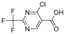 4-Chloro-2-(trifluoromethyl)pyrimidine-5-carboxylic acid Structure,1076197-55-1Structure