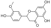 (2S)-5,7-dihydroxy-2-(4-hydroxy-3-methoxyphenyl)-2,3-dihydro-4h-chromen-4-one Structure,107657-60-3Structure