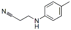 3-对甲苯氨基丙腈结构式_1077-24-3结构式