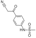 N-[4-(2-cyanoacetyl)phenyl]-methanesulfonamide Structure,107929-91-9Structure