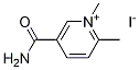 3-(氨基羰基)-1,6-二甲基-吡啶鎓碘化物结构式_107971-06-2结构式