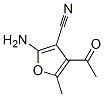 4-乙酰基-2-氨基-5-甲基-3-呋喃腈结构式_108129-35-7结构式