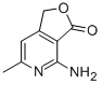 4-氨基-6-甲基呋喃并[3,4-c]吡啶-3(1H)-酮结构式_108129-37-9结构式