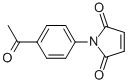 1-(4-乙酰基苯基)-1H-吡咯-2,5-二酮结构式_1082-85-5结构式