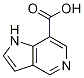 5-氮杂吲哚-7-羧酸结构式_1082040-92-3结构式