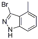 3-Bromo-4-methyl-1H-indazole Structure,1082042-31-6Structure