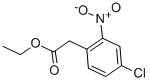 Ethyl 2-(4-chloro-2-nitrophenyl)acetate Structure,108274-38-0Structure