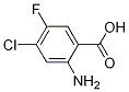 2-氨基-4-氯-5-氟苯甲酸结构式_108288-16-0结构式