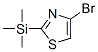 4-Bromo-2-trimethylsilylthiazole Structure,108306-53-2Structure