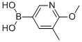 B-(6-methoxy-5-methyl-3-pyridinyl)boronic acid Structure,1083168-99-3Structure