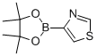 噻唑-4-硼酸频那醇酯结构式_1083180-00-0结构式