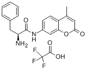 L-苯丙氨酸-7-氨基-4-甲基香豆素三氟乙酸盐结构式_108321-84-2结构式